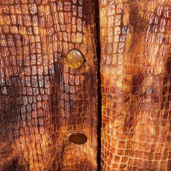 Vintage Lace fall long jacket - Picture 3 of 5